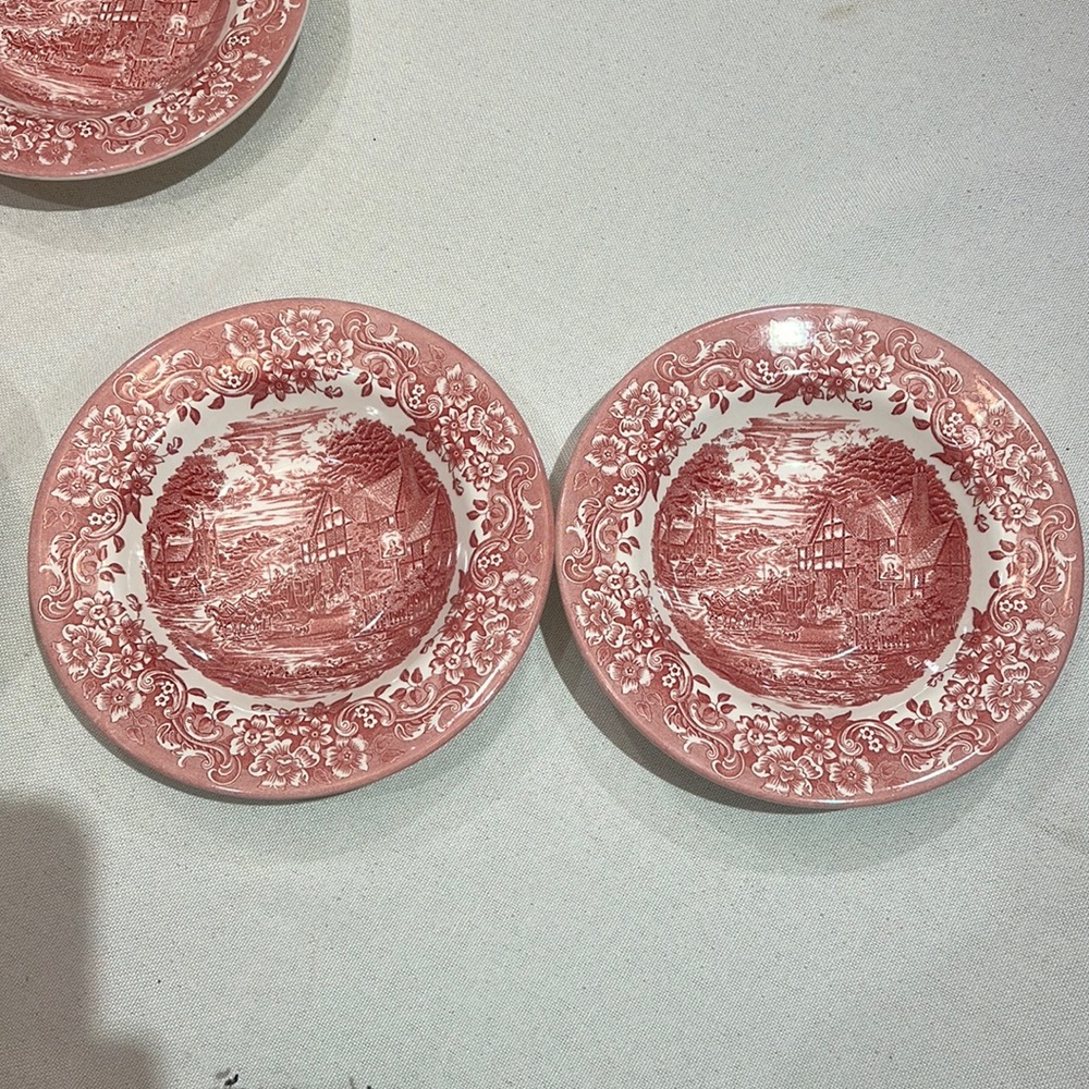 Staffordshire Engravings Soup Bowl
